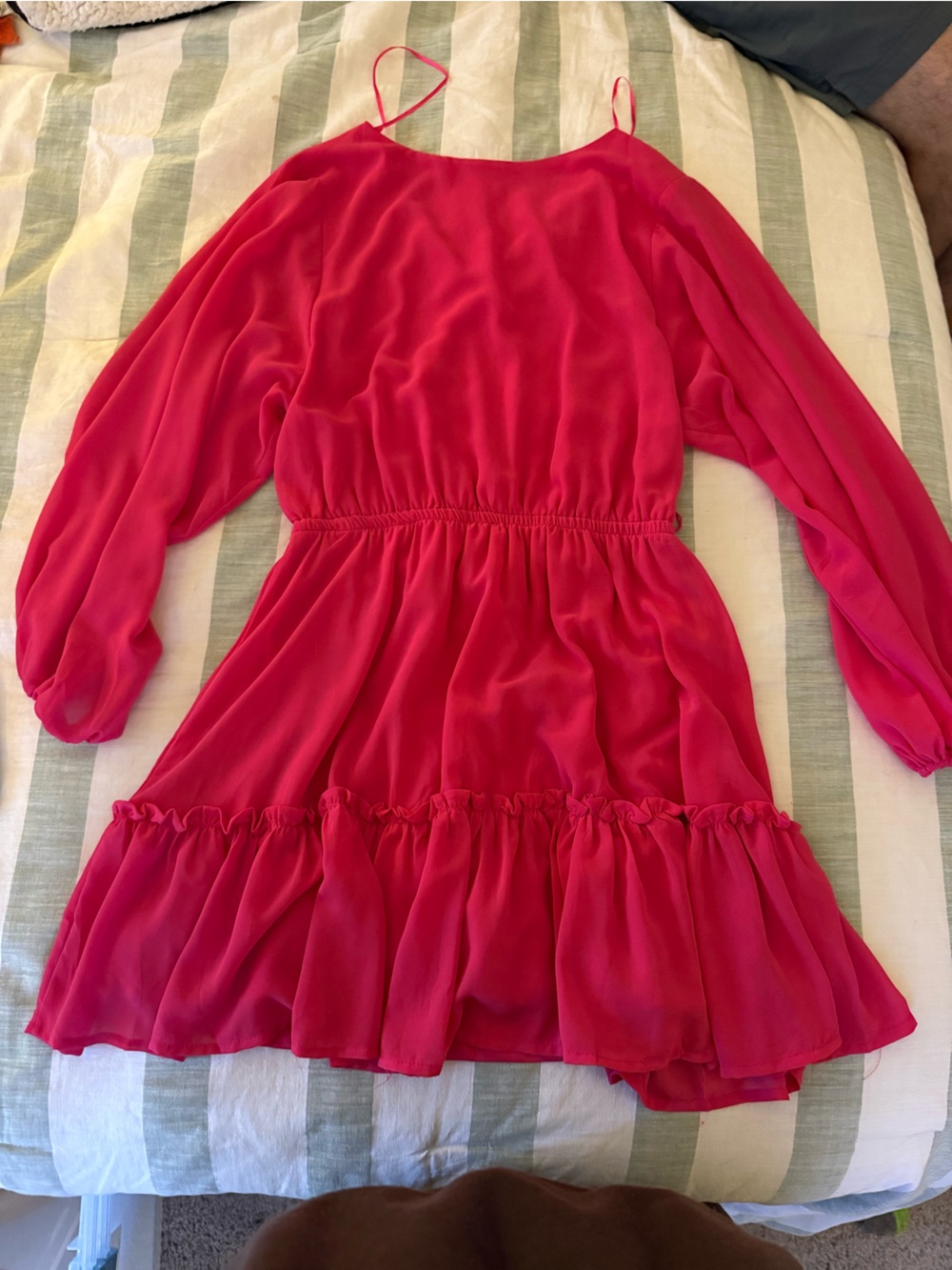 Long Sleeve Flowy Dress